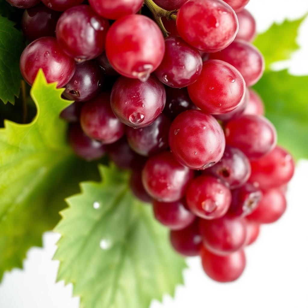 Red grapes